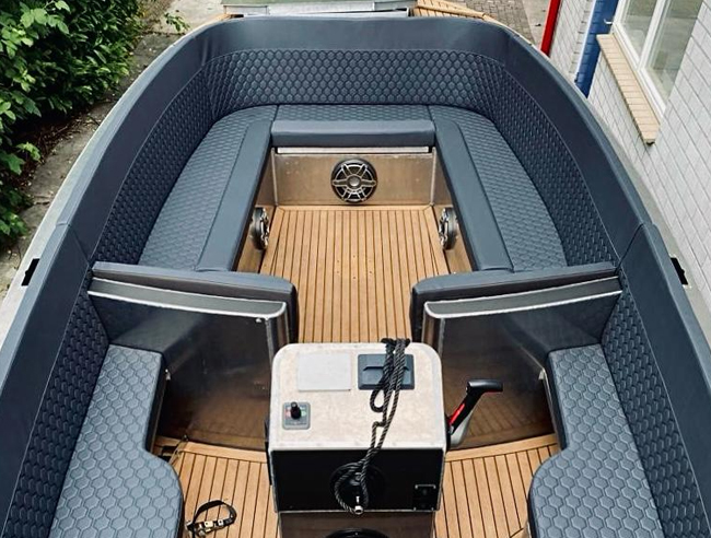 Bootstoffering op maat van Victorie Zeilmakerij