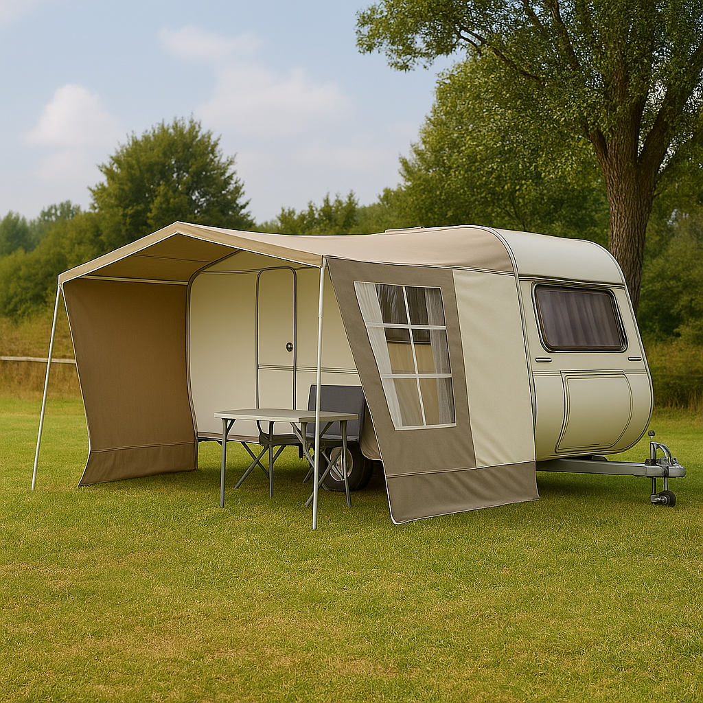 Caravanhoezen op maat van Victorie Zeilmakerij